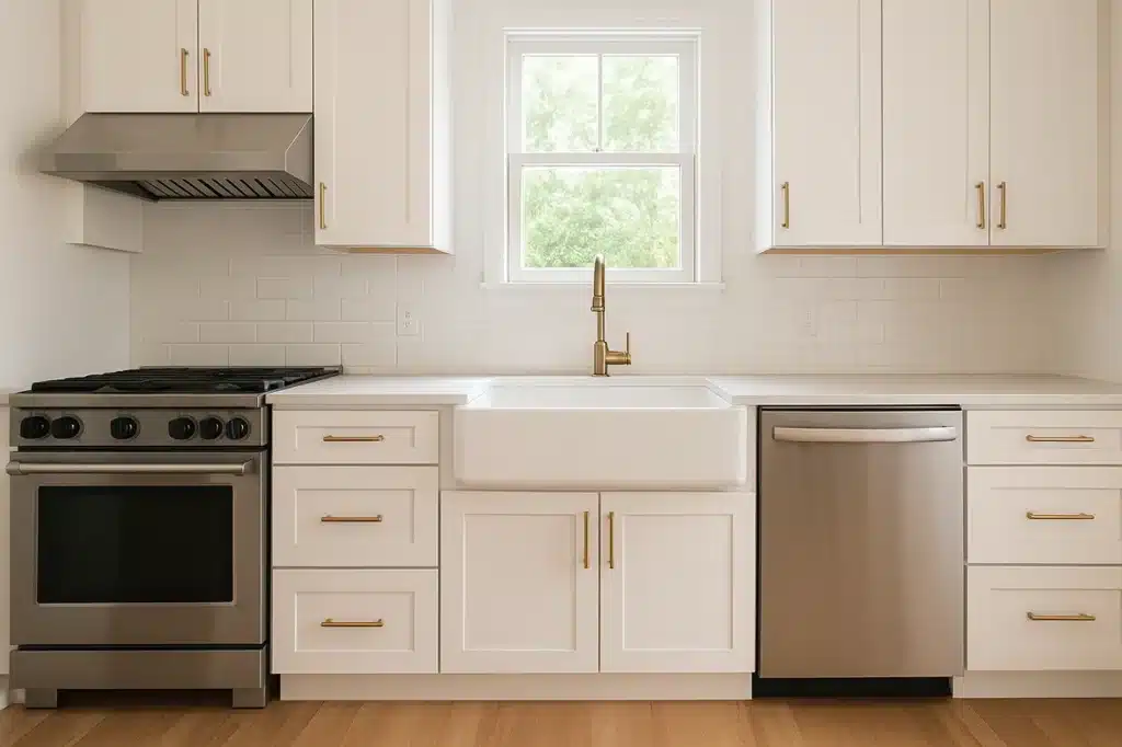 kitchen cabinet painting project