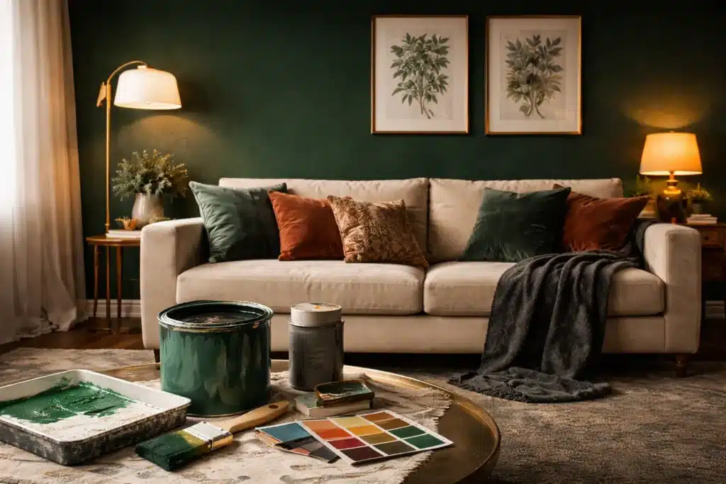 How to Choose Paint Colors to Brighten a Dark Room